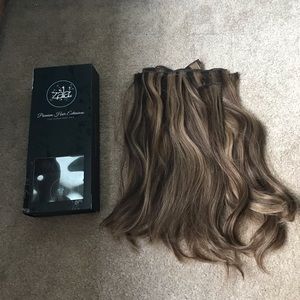 Zala hair extensions Snickers Highlights